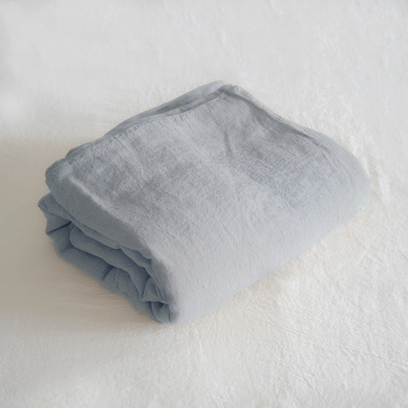 Sömn Home Luxury Linen Bedding | Duvet Cover Linen Bedding Queen Cloud Grey #color_cloud-grey