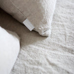 Sömn Luxury Linen Bedding | Fitted Sheet Linen Bedding Sömn Home #color_natural