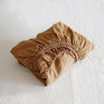 Sömn Luxury Linen Bedding | Fitted Sheet Linen Bedding Sömn Home Queen Cinnamon #color_cinnamon