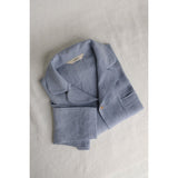 Sömn Premium Linen Long-Sleeve Shirt | Sömn Home #color_lake_blue