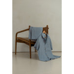 Sömn Premium Linen Short-Sleeve Shirt | Sömn Home #color_lake_blue