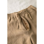 Sömn Premium Linen Sleep & Lounge Shorts | Sömn Home #color_oatmeal