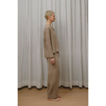 Sömn Premium Organic Cotton Gauze Sleepwear | Loungewear Pants Sömn Home #color_chai